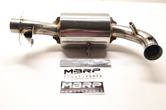 MBRP 132T207, 241-90309T Performance Exhaust Trail Silencer NOS