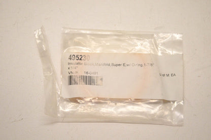 S&S Cycle 16-0491 Insulator Block with O-Ring NOS