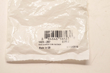 New OEM Arctic Cat 1423-207 Quarter Turn Fastener Knob Qty 2 NOS