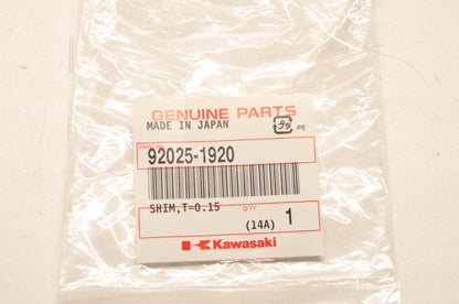 New OEM Kawasaki 92025-1920 Shim NOS