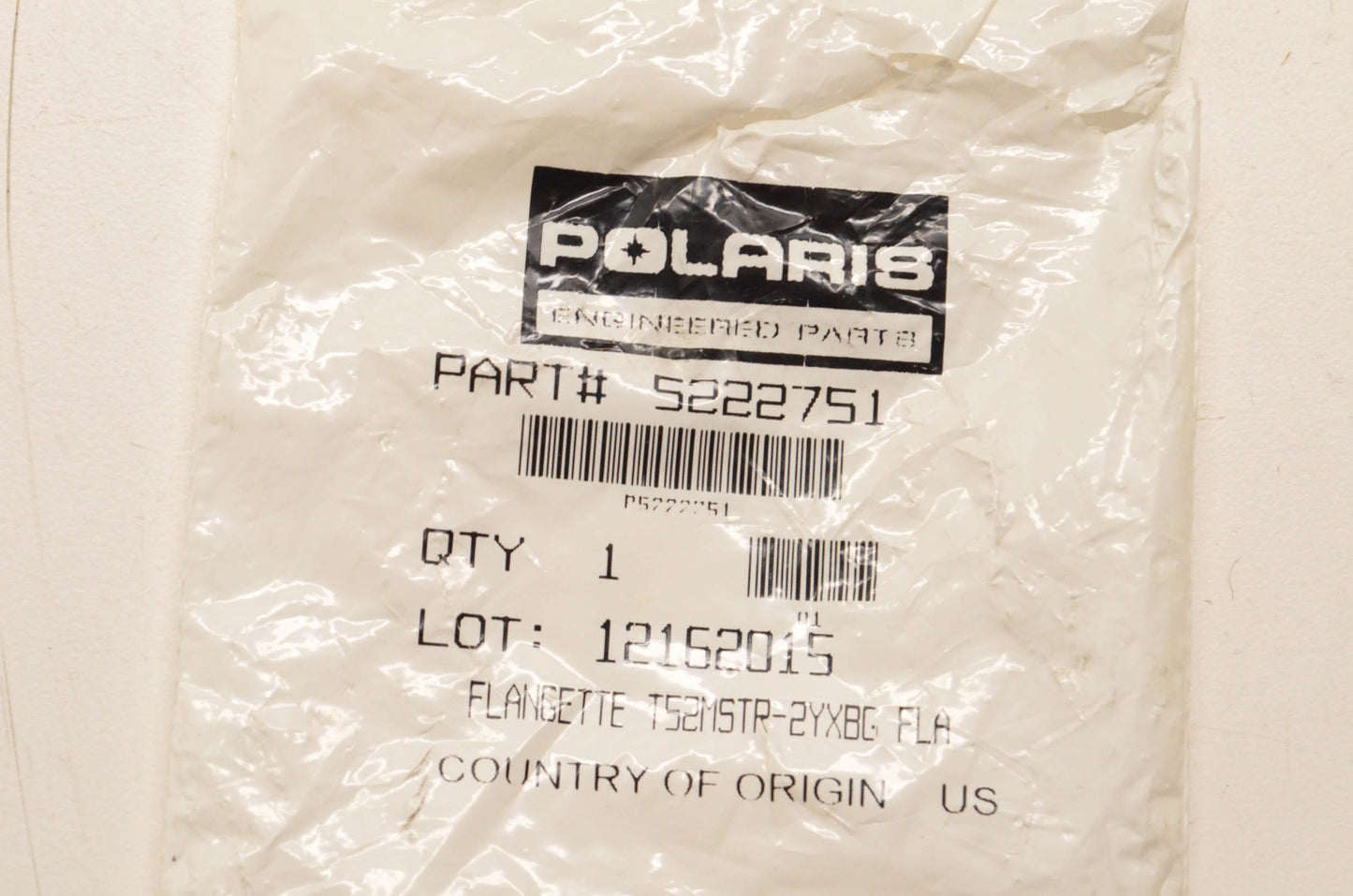 New OEM Polaris 5222751 Drive Chain Flangettes NOS
