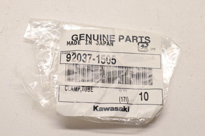 New OEM Kawasaki 92037-1505 Tube Clamp NOS