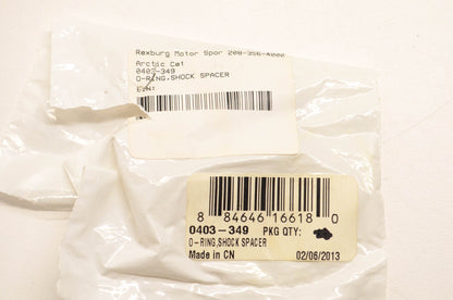 New OEM Arctic Cat 0403-349 Shock Spacer O-Ring Qty 2 NOS