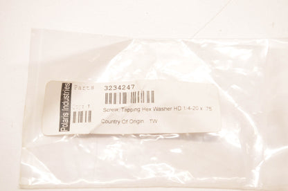 New OEM Polaris 3234247 Screw Tapping Hex Washer NOS