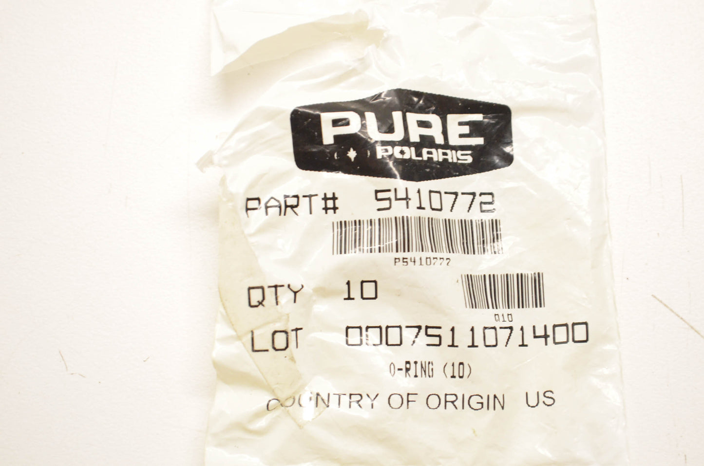 OEM Polaris 5410772 O-Ring Qty 10