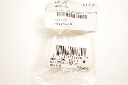 New OEM Arctic Cat 0609-093 Retaining Screw Qty 2 NOS