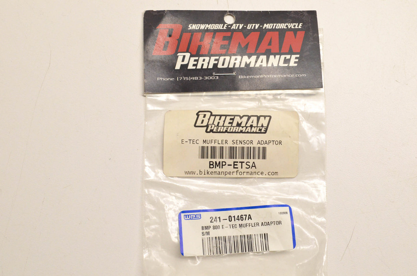Bikeman Performance BMP-ETSA, 241-01467A Muffler Sensor Adaptor NOS