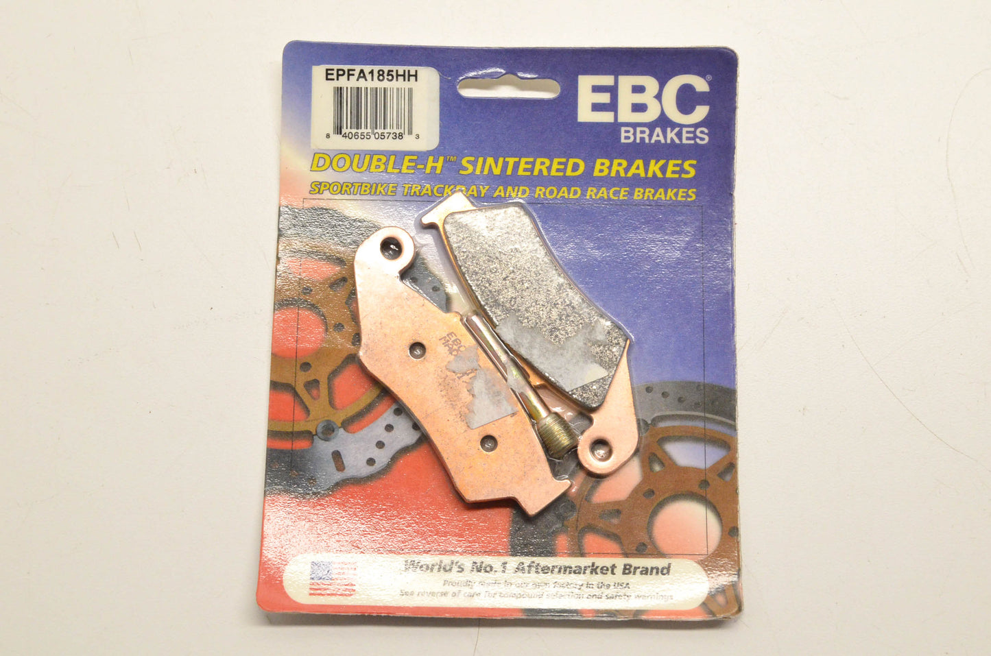 EBC Brakes EPFA185HH, 15-185EP Extreme Performance Brake Pad Kit NOS
