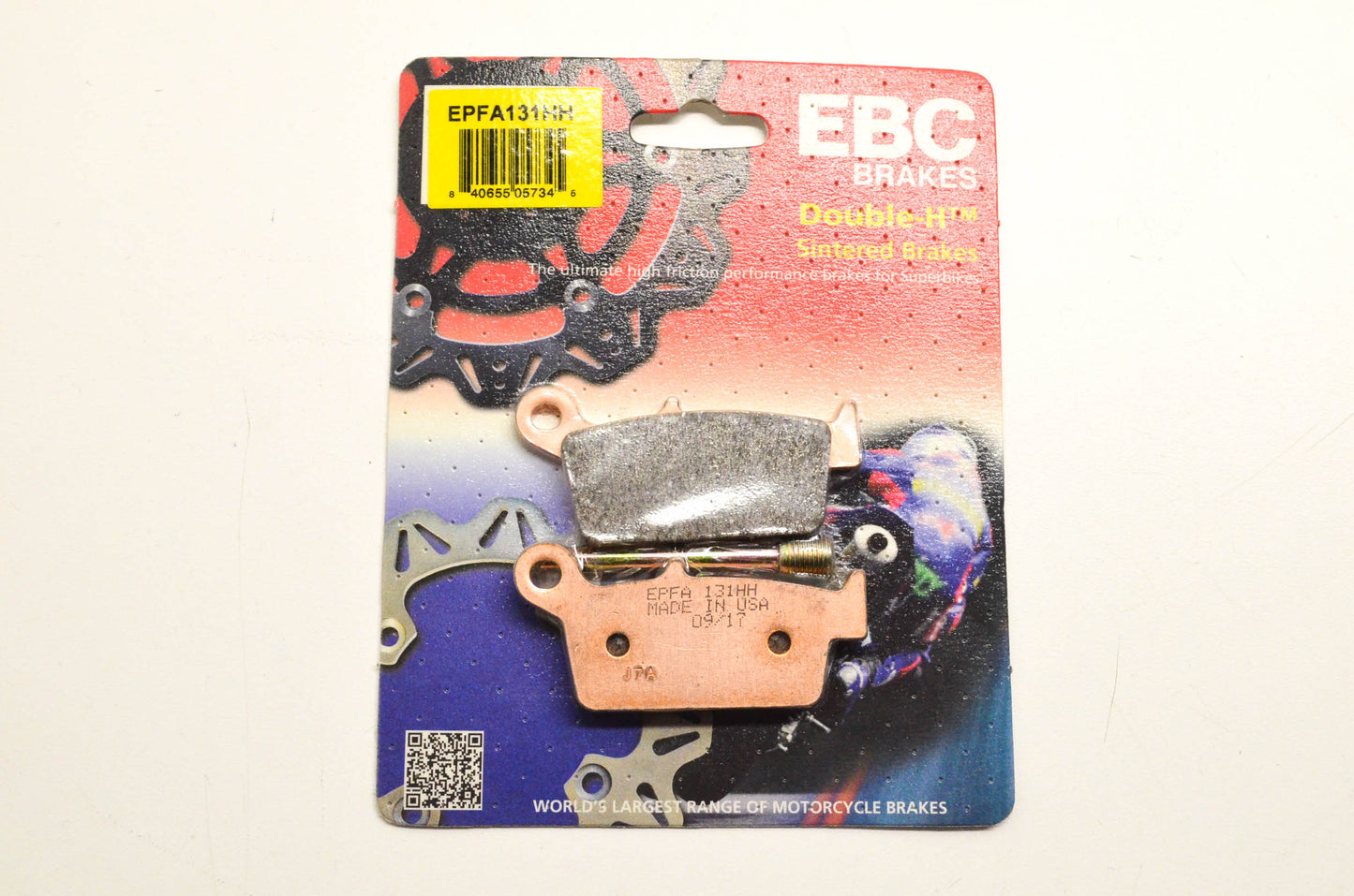 EBC Brakes EPFA131HH, 15-131EP Extreme Performance Brake Pad Kit NOS