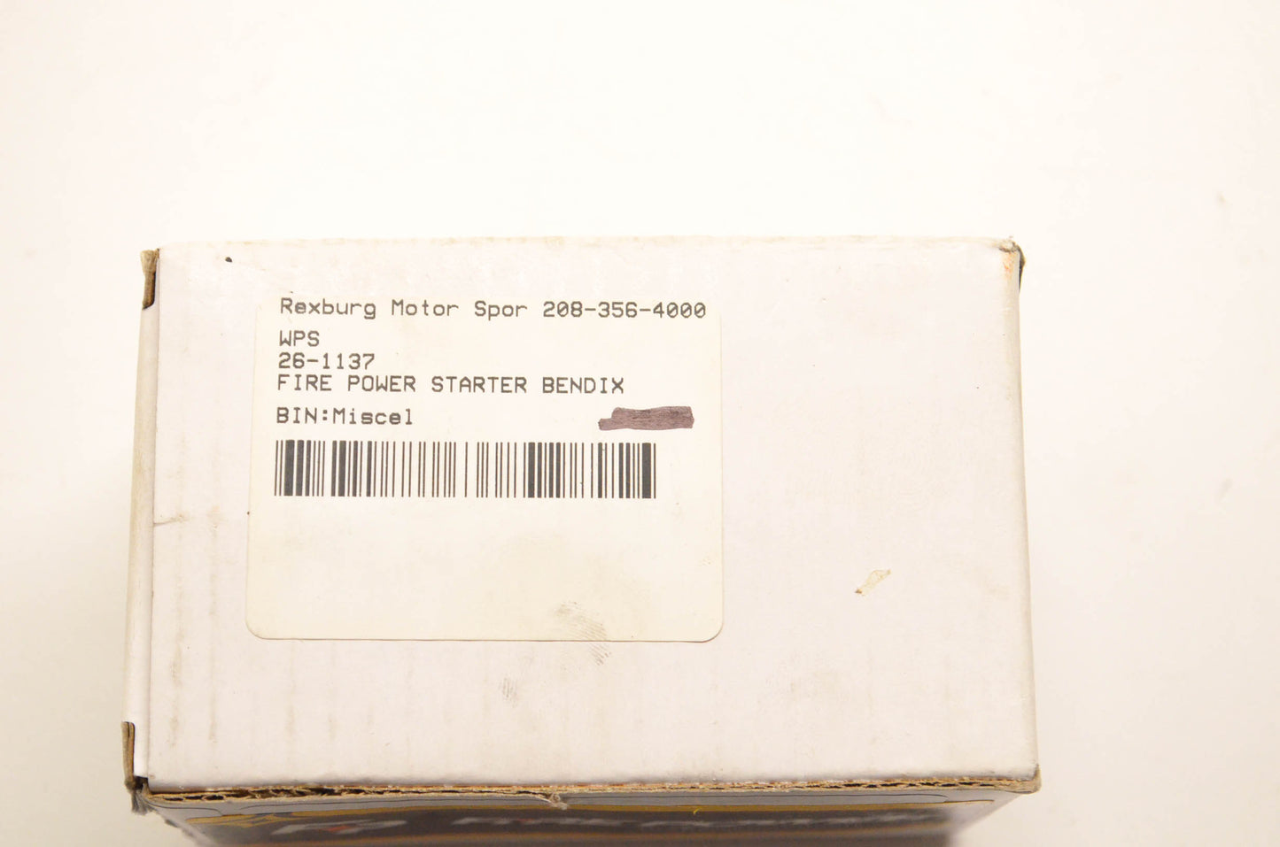 Fire Power 26-1137 Starter Bendix NOS