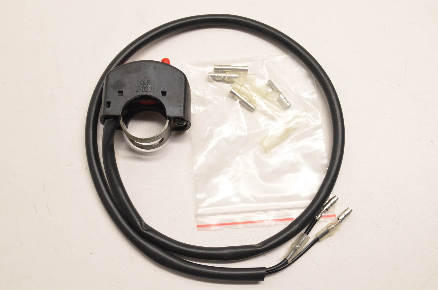 K&S 56-5828, 12-0201 Handlebar Switch On/Off Kit NOS
