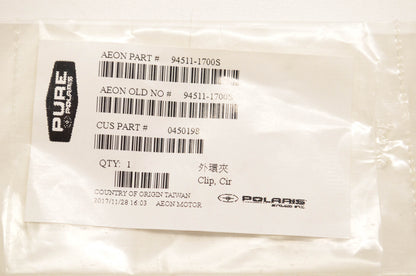 New OEM Polaris 450198 External Circlip NOS
