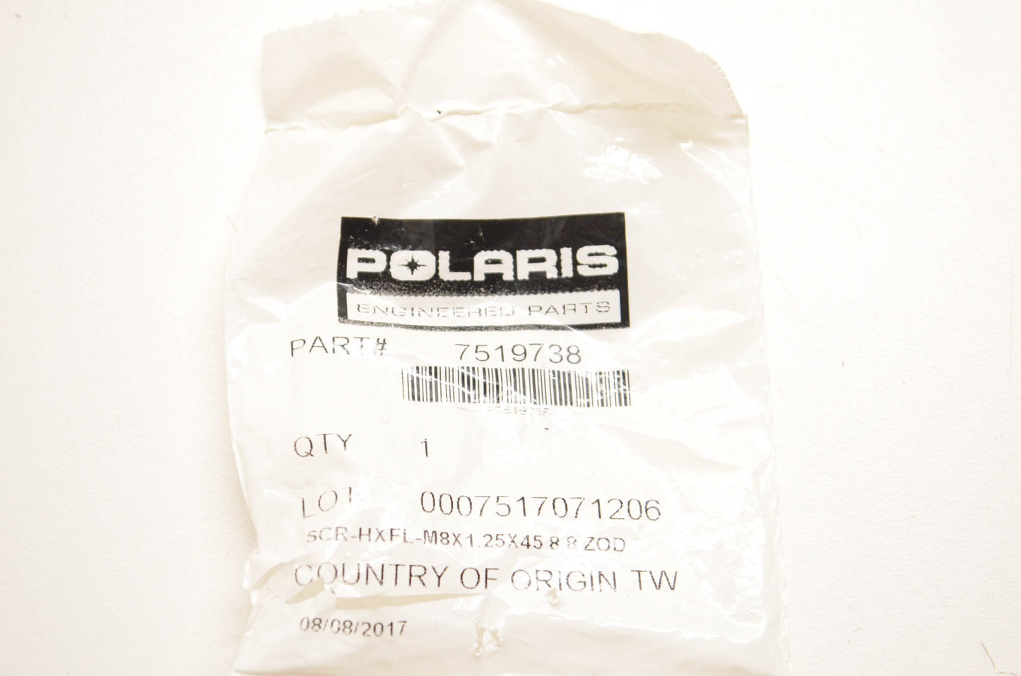 New OEM Polaris 7519738 Screw NOS