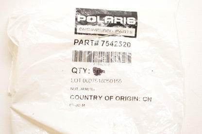 New OEM Polaris 7542520 Jam Nut Qty 5 NOS