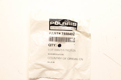 New OEM Polaris 7558402 Flat Washer NOS