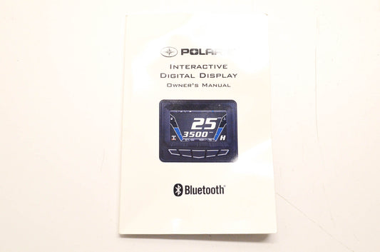 New OEM Polaris 9925416 Digital Display Owner's Manual NOS
