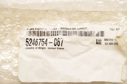 New OEM Polaris 5246754-067 Upper Radiator Bracket NOS
