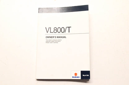 New OEM Suzuki 99011-43H66-03A VL800/T Owner's Manual NOS