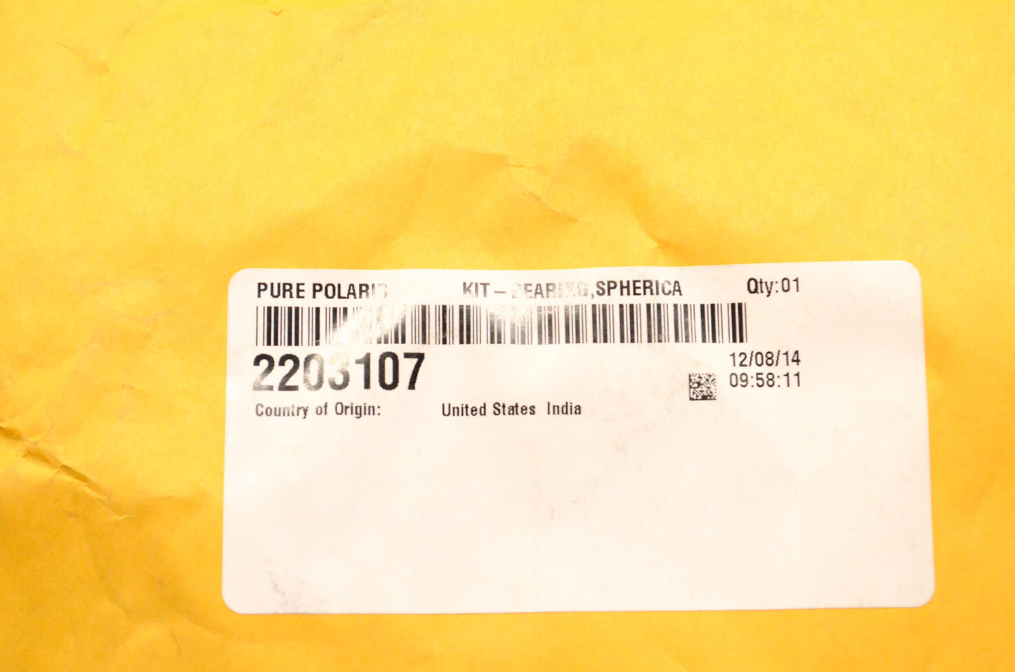 New OEM Polaris 2203107 Spherica Bearing Kit NOS