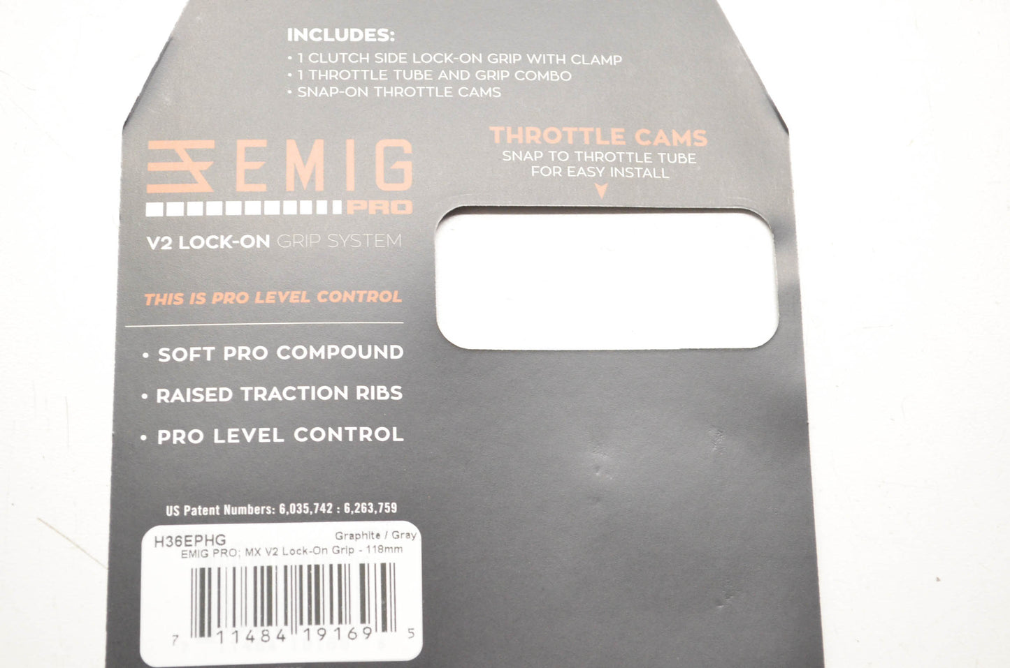 Emig Pro H36EPHG, 206-1081 Lock On V2 Grip Kit NOS