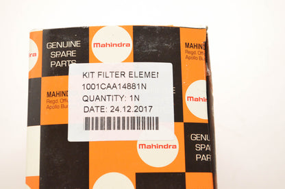 Mahindra 1001CAA14881N Fuel Filter Element Kit NOS