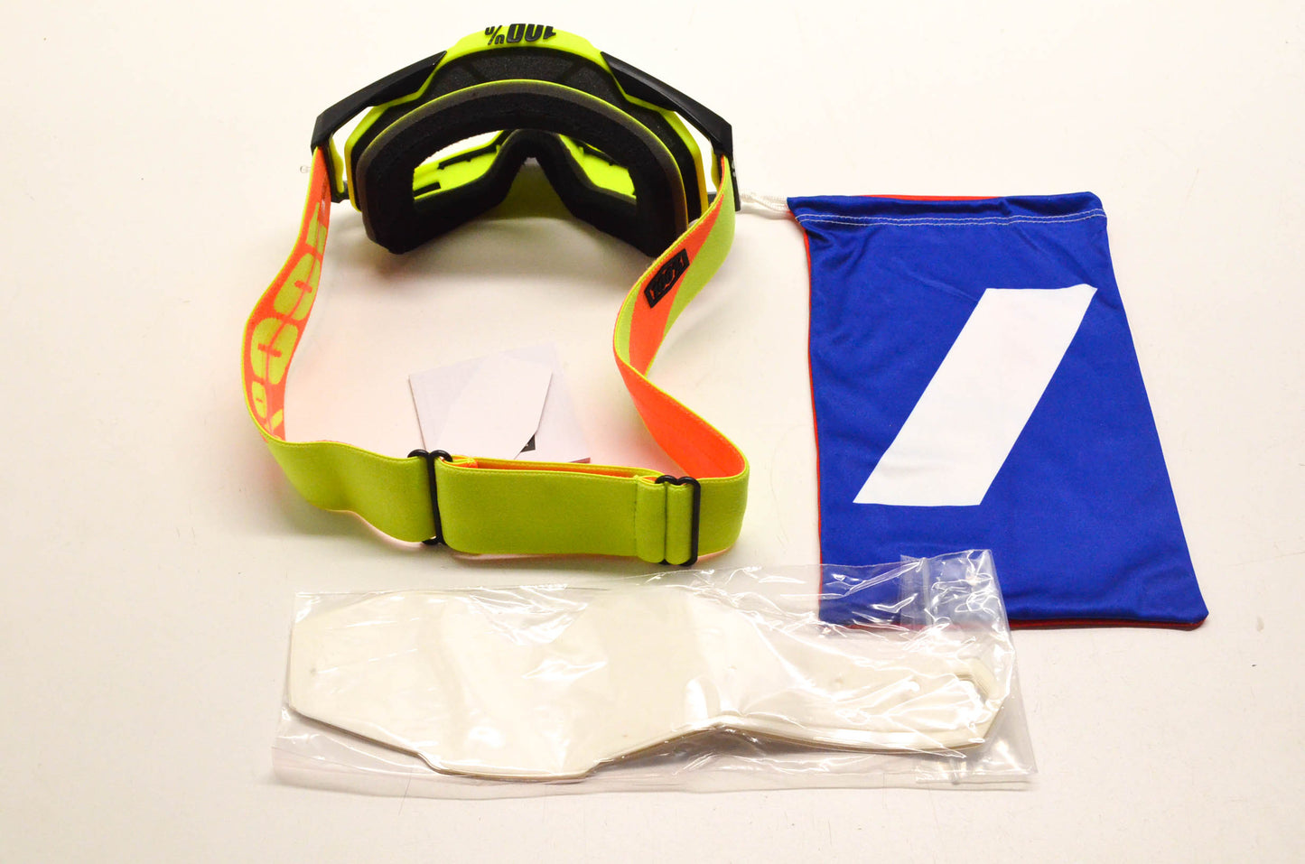 100% Speedlab 50100-004-02 Racecraft Goggles Kit NOS