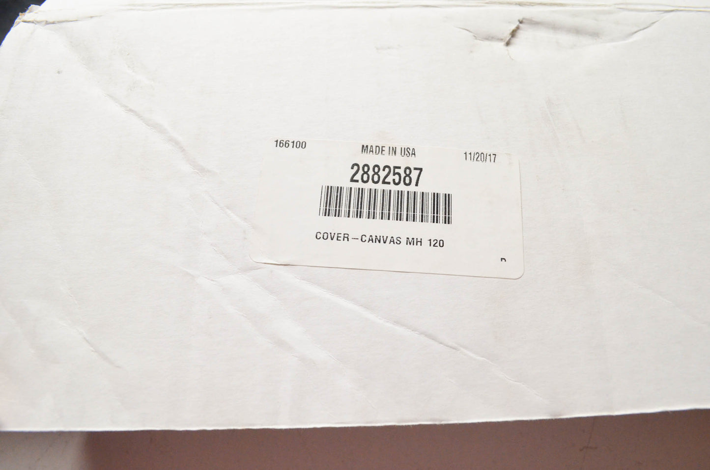 Timbersled 2882587 Canvas Cover 120" NOS