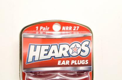 Hearos NRR 27 Ear Plugs NOS