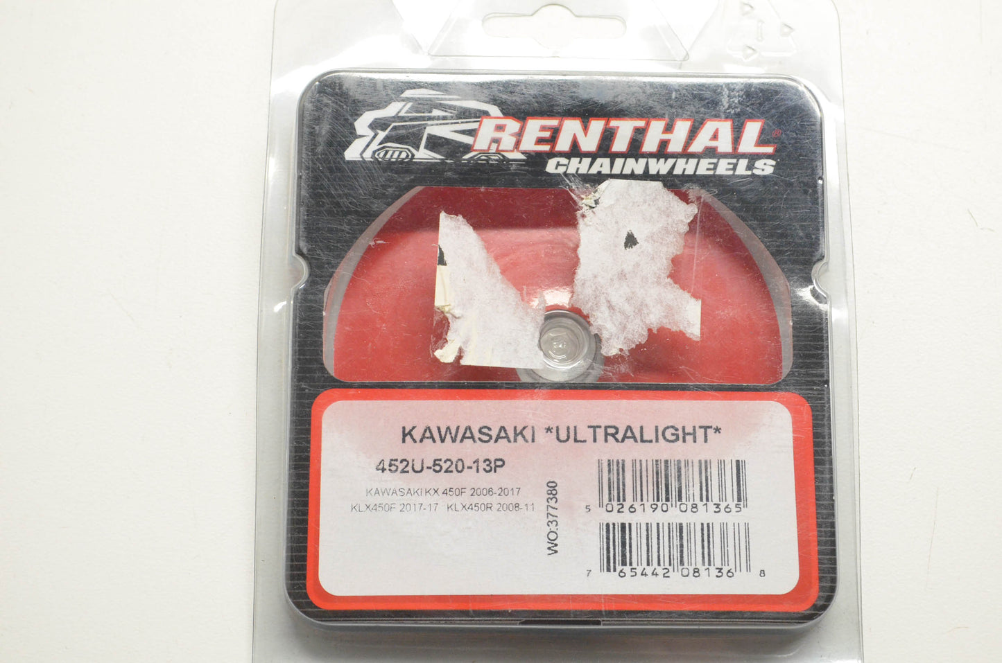 Renthal 452U-520-13P, 1212-0209 Ultralight Front Sprocket NOS