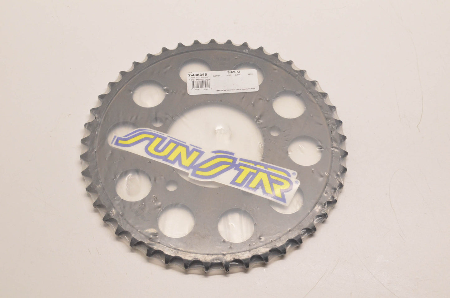 Sunstar 2-438345 Steel Rear Sprocket NOS