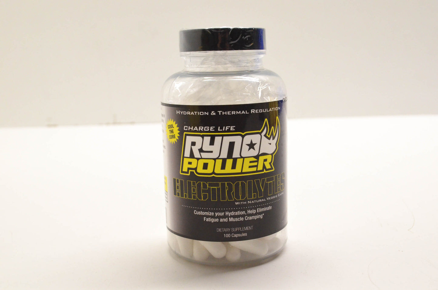Ryno Power ELE883 Electrolytes Capsules NOS