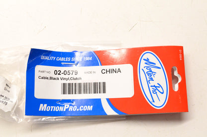 Motion Pro 02-0579, 70-2579 Black Vinyl Clutch Cable NOS