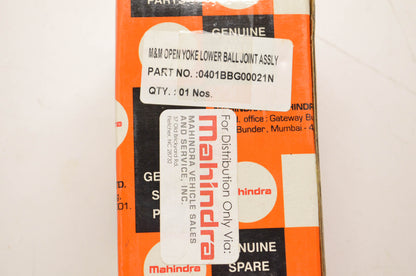 Mahindra 0401BBG00021N Open Yoke Lower Ball Joint Assembly NOS