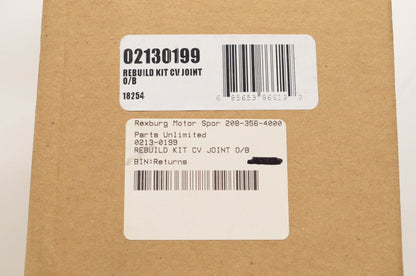 Moose Utility 02130199, 18254 CV Joint Rebuild Kit NOS