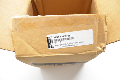 New OEM Polaris 2410735 Left Headlight With Bulb NOS