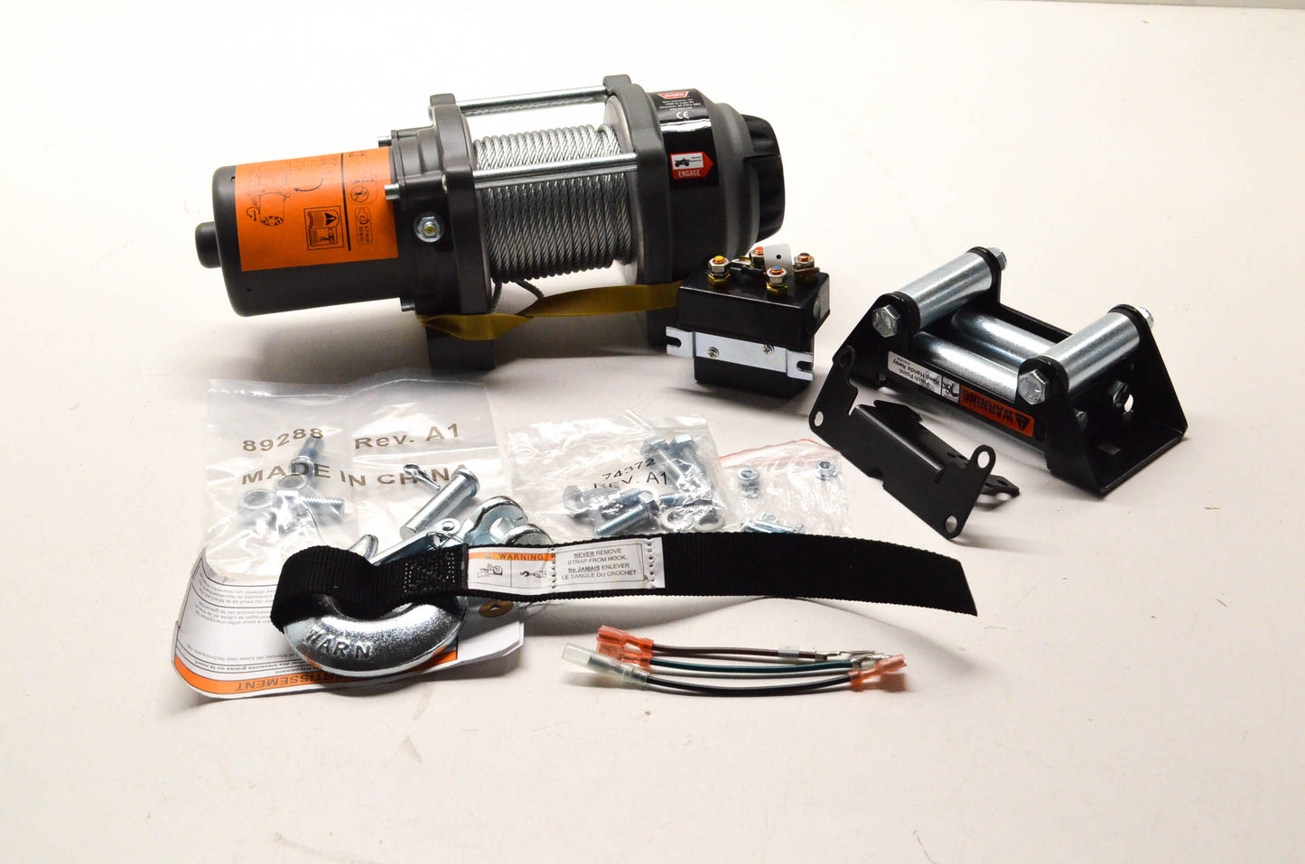 Warn 90502 Vantage 2000 Winch Kit NOS