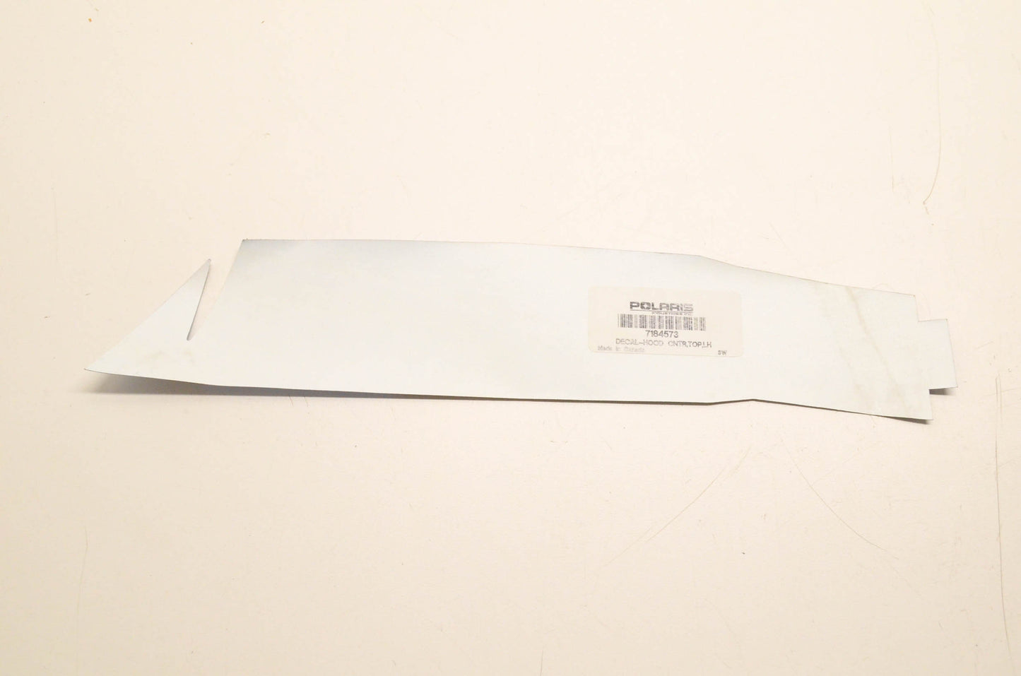 New OEM Polaris 7184573 Top Left Center Hood Decal NOS