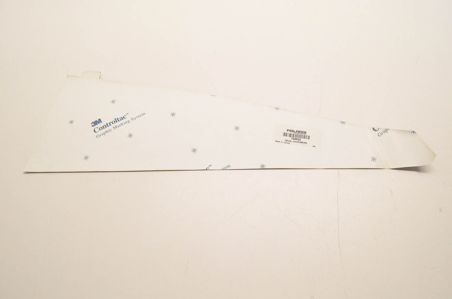 New OEM Polaris 7186625 Right Mid Door Decal NOS