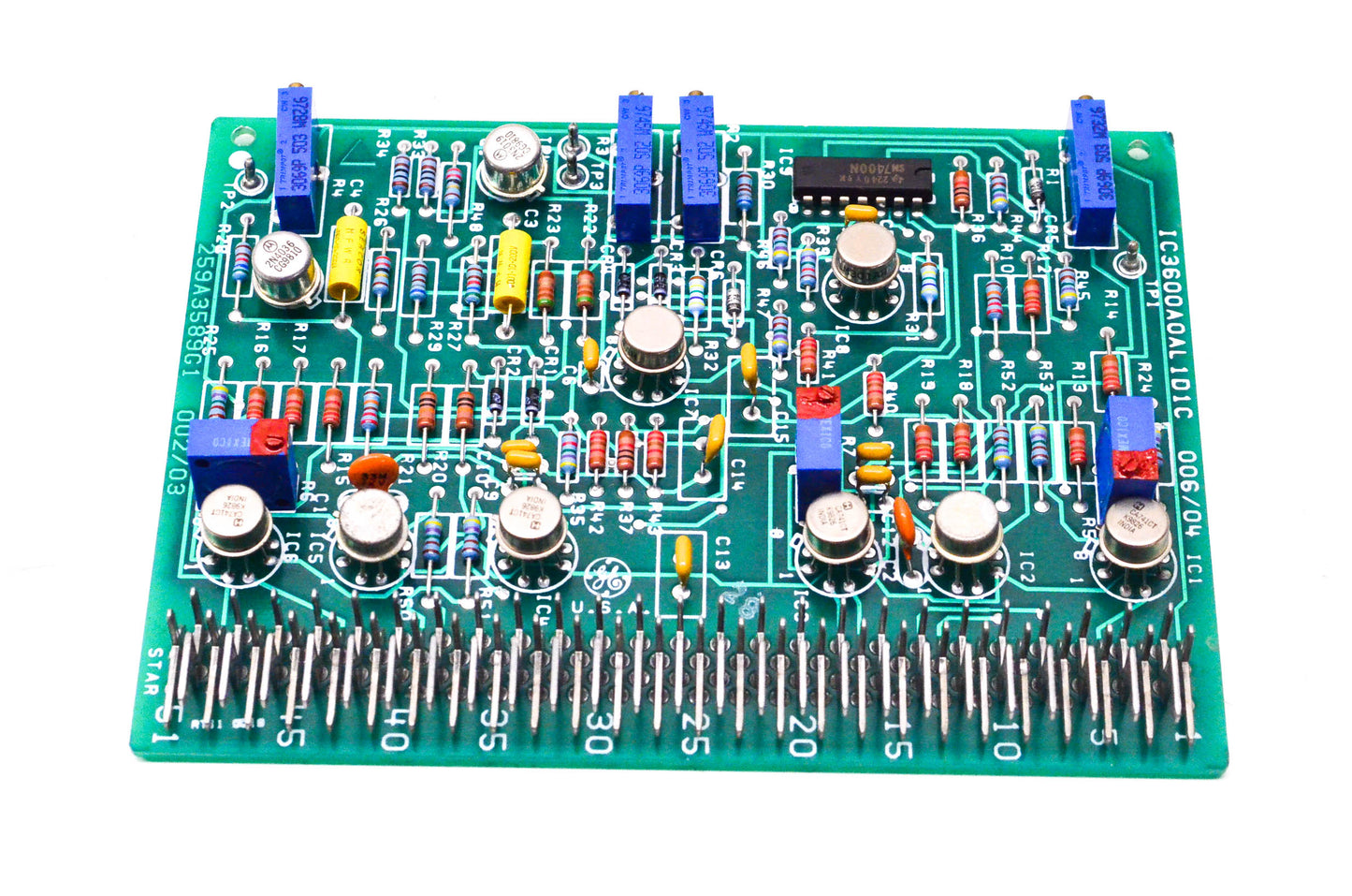 General Electric IC3600A0AL1D1C Amplifier Circuit Board NOS