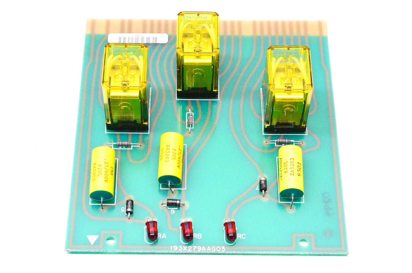 General Electric 193X279AAG03 Low Level Relay Card Drive Board NOS