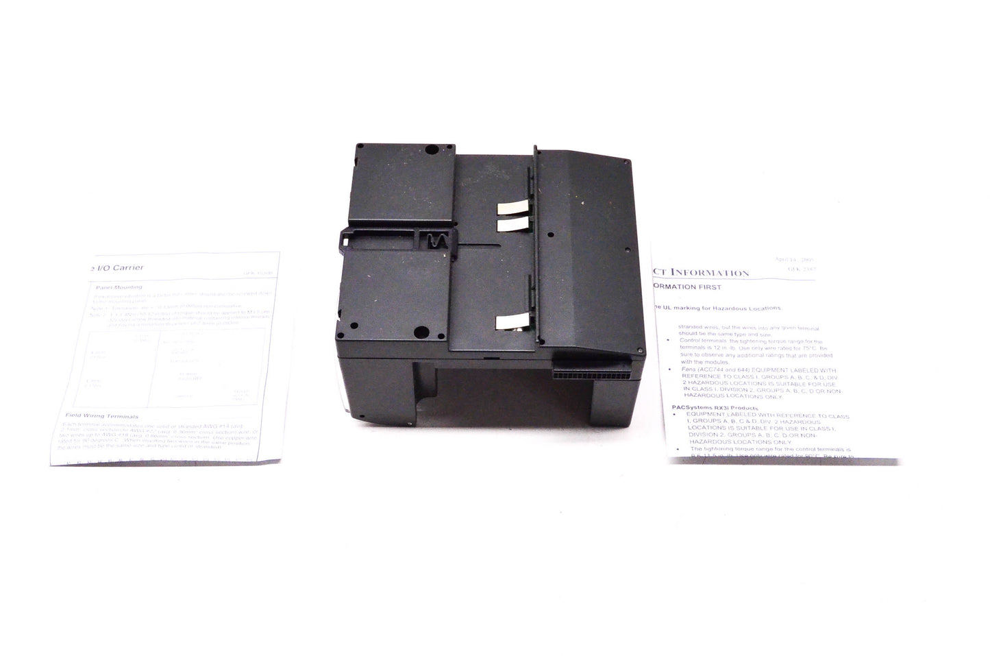 General Electric IC200CHS002H Pole I/o Carrier Box NOS