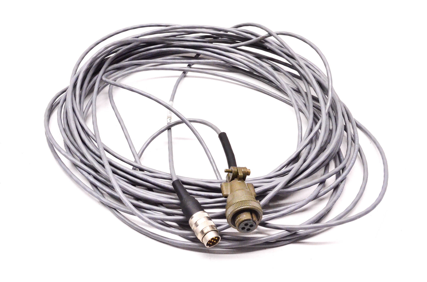 Belden M8723CSA 7-Pin Male to 4-Pin Female Shielded 2PR22 ~50' Cable NOS