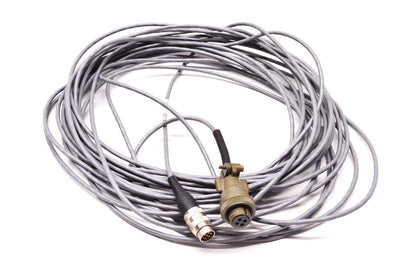 Belden M8723CSA 7-Pin Male to 4-Pin Female Shielded 2PR22 ~50' Cable NOS