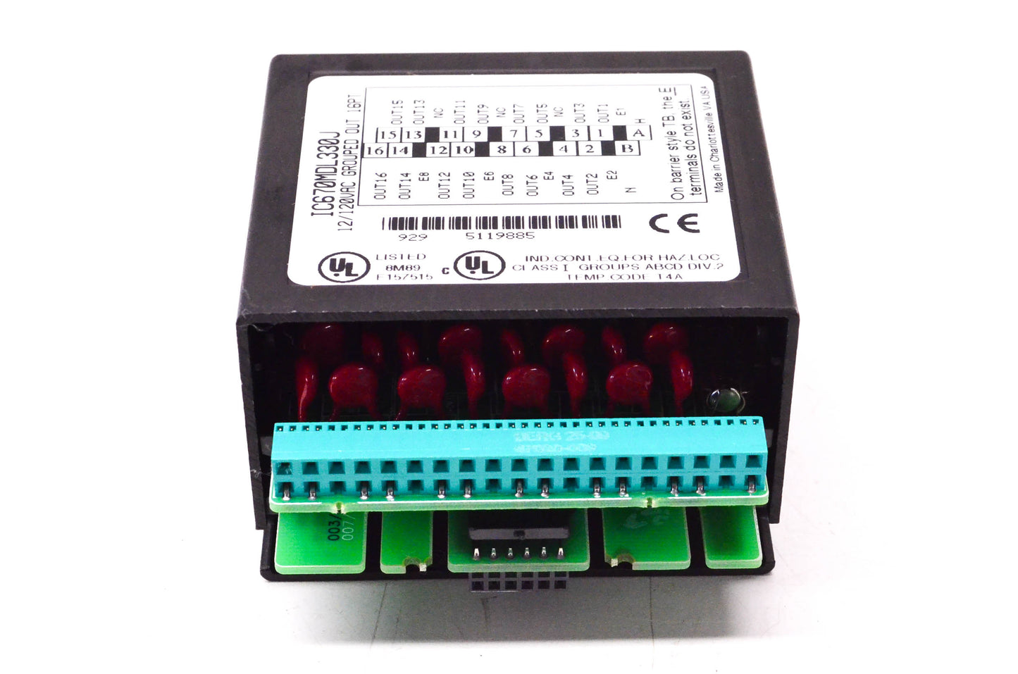 General Electric IC670MDL330J 16-Point Grouped Output NOS