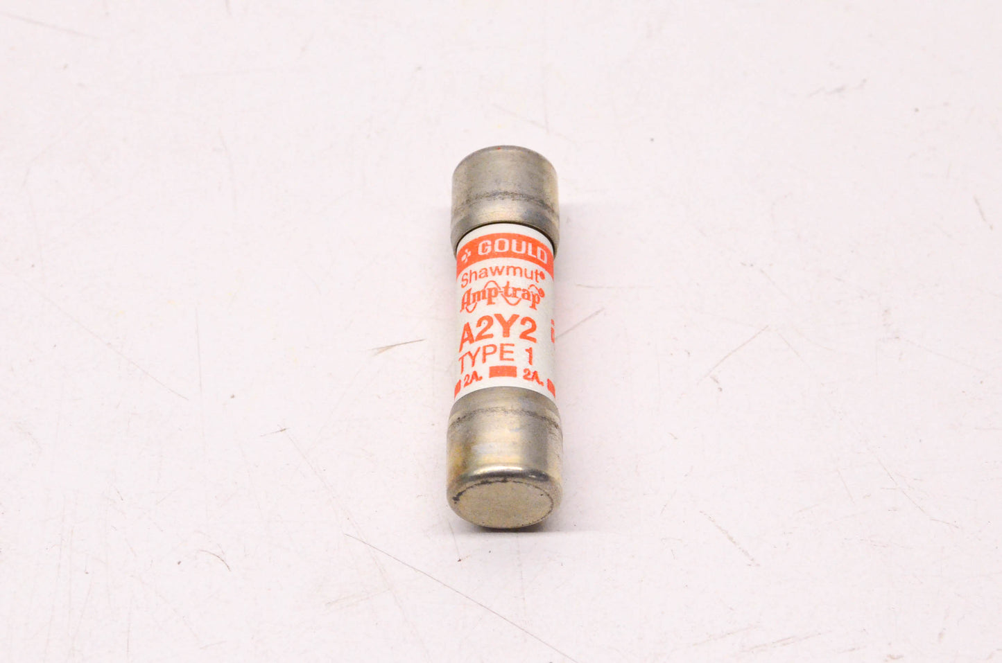 Gould A2Y2 2 Amp 250 VAC 500 VDC Type 1 Fuse Qty 10 NOS