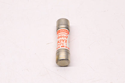 Gould A2Y2 2 Amp 250 VAC 500 VDC Type 1 Fuse Qty 10 NOS