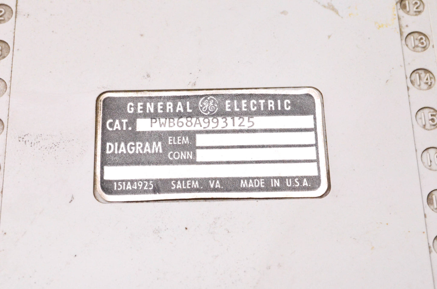 General Electric PWB68A993125 Filter Card