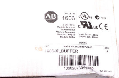 Allen Bradley 1606-XLBUFFER Buffer Unit NOS