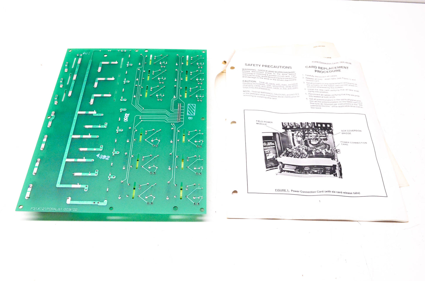 General Electric F31X121PCRALG1 Power Connection Card NOS