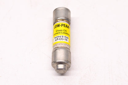 Cooper Bussmann LP-CC-15 15 Amp 600 Volt Fuse NOS